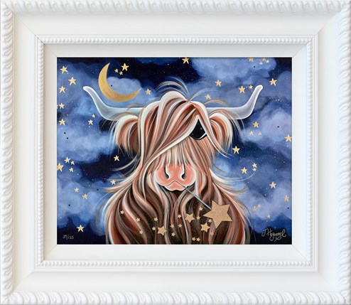 Make A Wish by Jennifer Hogwood - Framed Embelished Canvas on Board