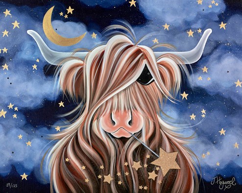 Make A Wish by Jennifer Hogwood - Embelished Canvas on Board
